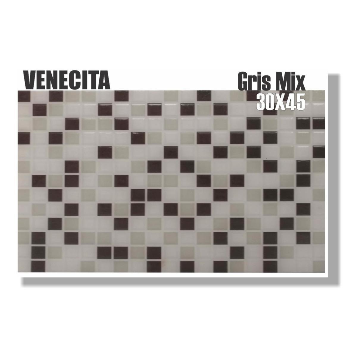 Venecita mix blanco y negro